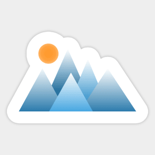 Blue Mountains Sticker